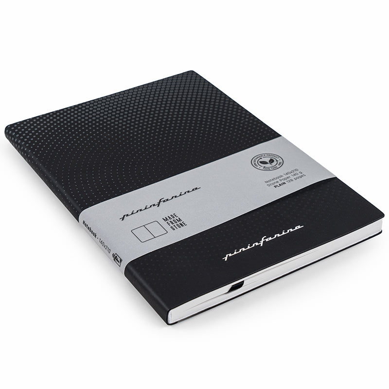Pininfarina Notebook Black Plain