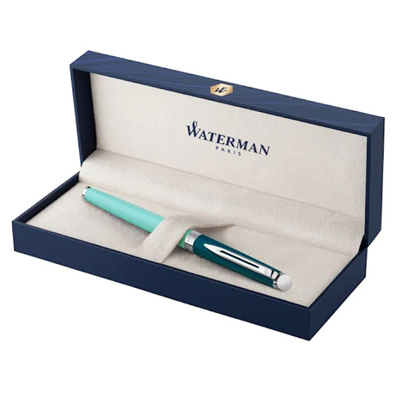 Waterman Hemisphere Color Block Green CT NEW!!