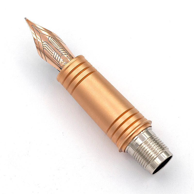 Parker Premier 11 MonoChrome Pink Gold 18K Front Section, EF Tip