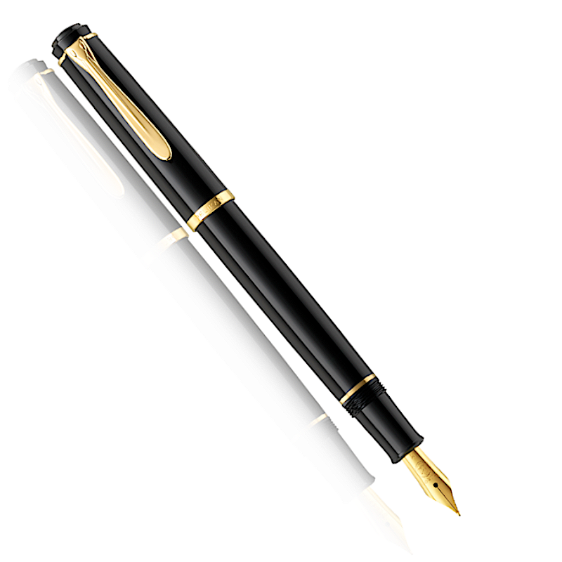 Cartucho Pelikan P200 negro, punta F