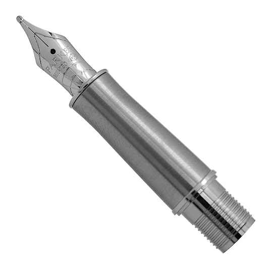 Parker Sonnet 21 Metal CT Front Section 18K Gold Rhodium Nib