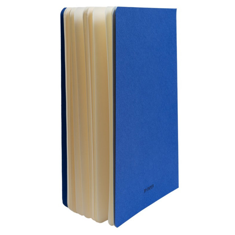 FP PAPER Softcover Notebook Plain A5 Blue