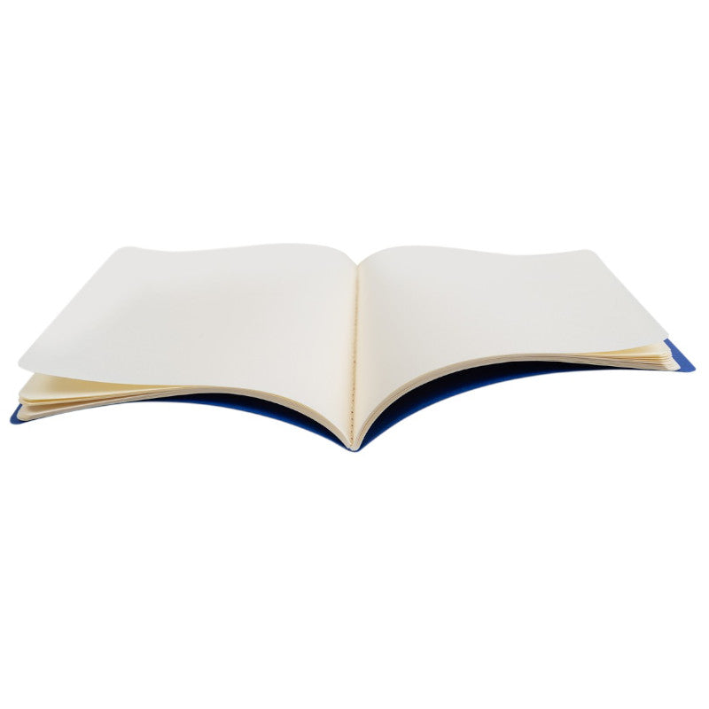 FP PAPER Softcover Notebook Plain A5 Blue