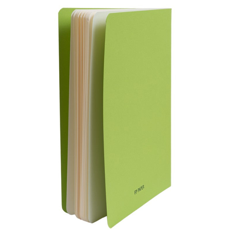 FP PAPER Softcover Notebook Plain A5 Green
