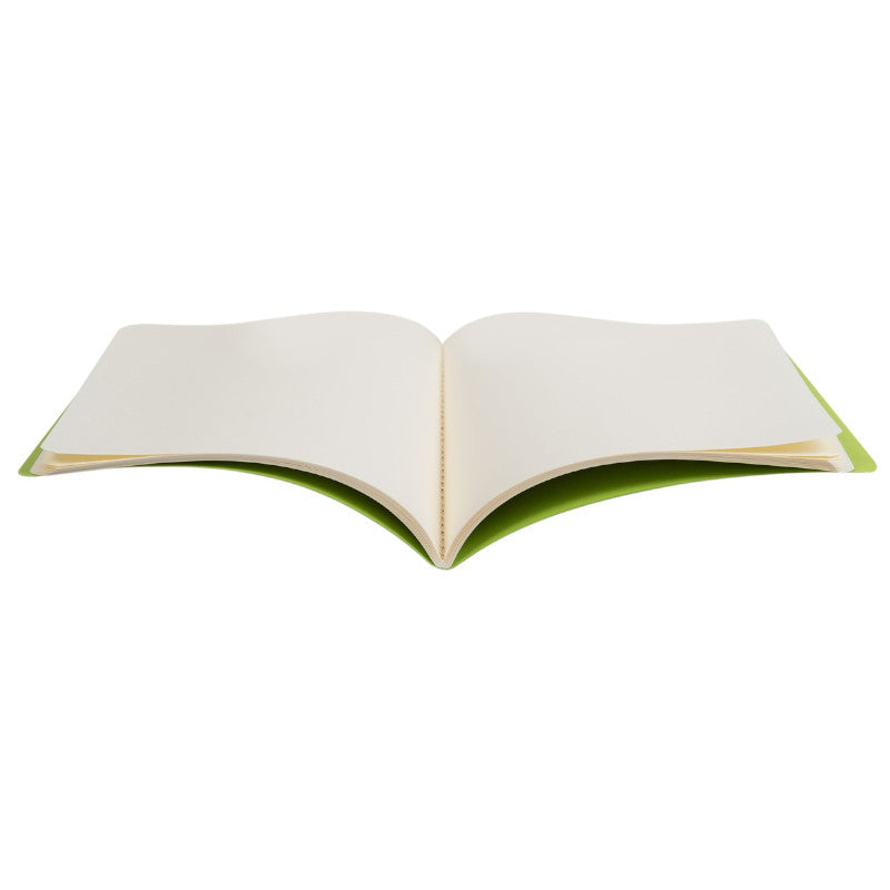 FP PAPER Softcover Notebook Plain A5 Green