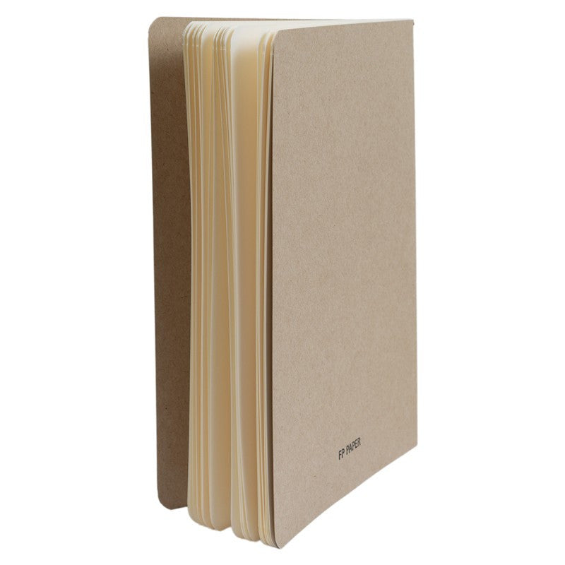 FP PAPER Softcover Notebook Plain A5 Kraft