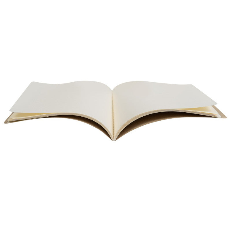 FP PAPER Softcover Notebook Plain A5 Kraft