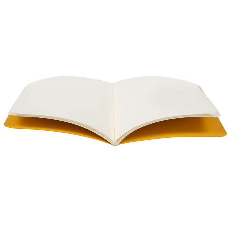 FP PAPER Softcover Notebook Plain A5 Yellow