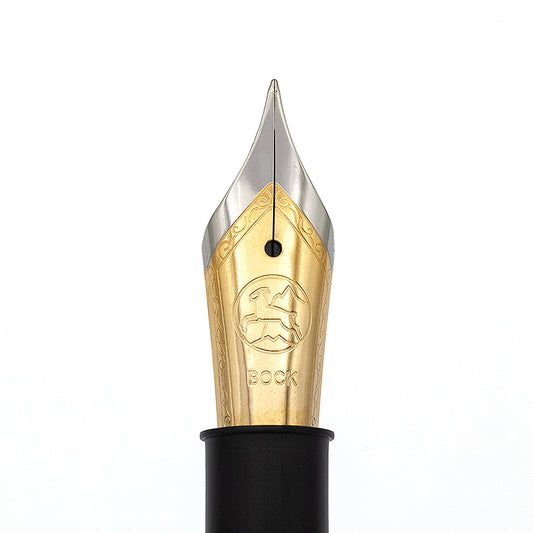 Bock 250 Steel nib unit, Two Tone plated