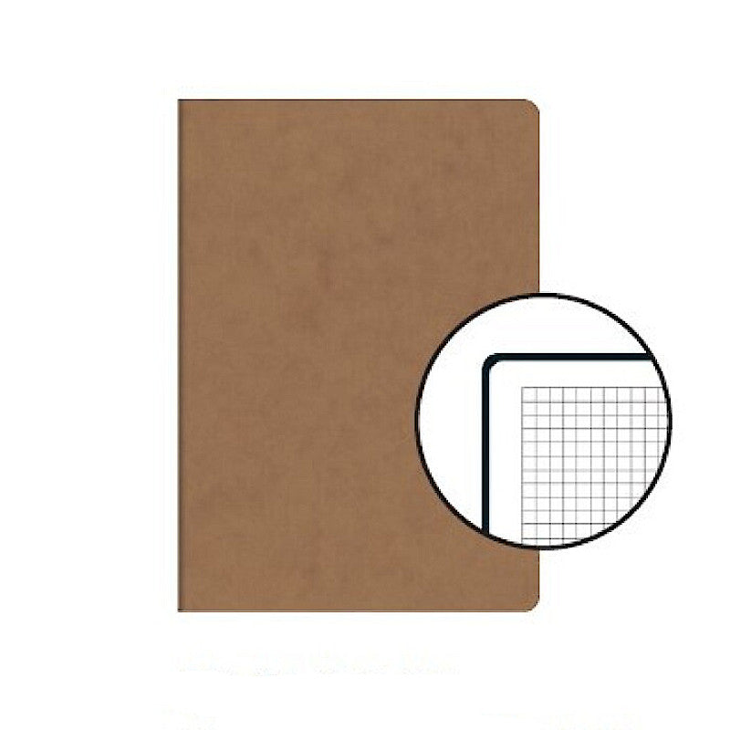 Cuaderno Brunnen Kraft Cuadriculado 5x5, A5