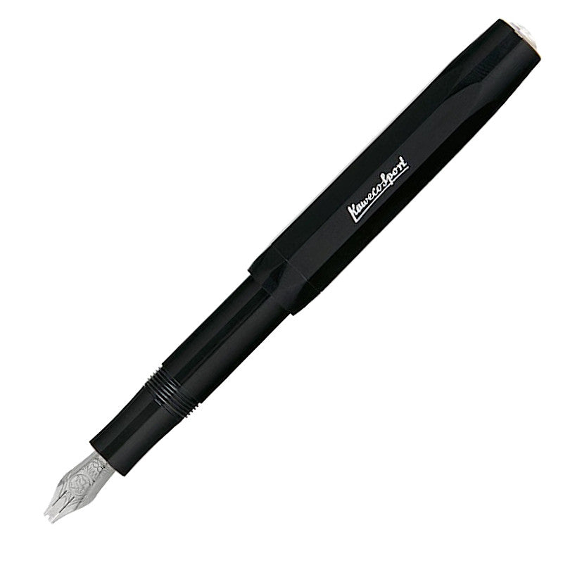 Bolígrafo de caligrafía Kaweco Skyline Sport Black Twin