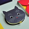 Yamama Karakuri Cat Ring Memo Black