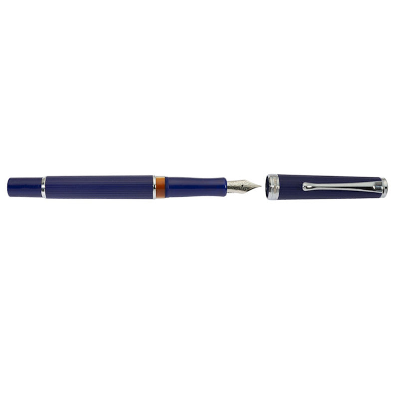 DD BERLIN Blue Stripes 1920 Fountain Pen NEW!!