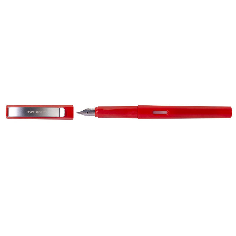 DD FLEXI Fountain Pen, Red