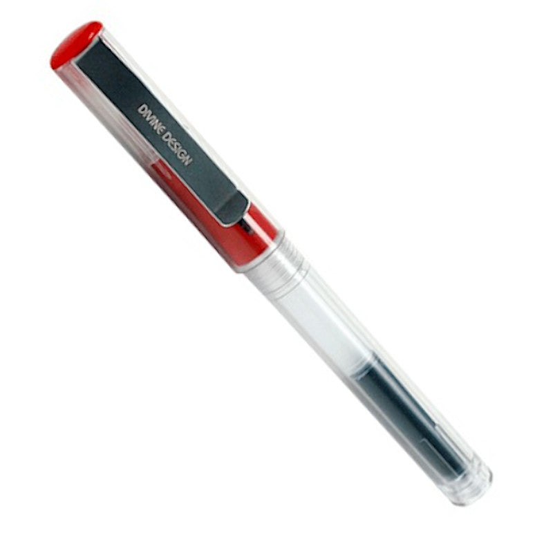 DD Polo Fountain Pen, Red