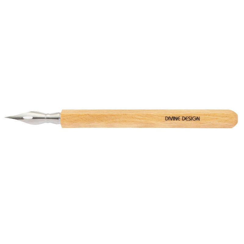 DD Nib Holder Calligraphy Nib. Hardwood 8cm