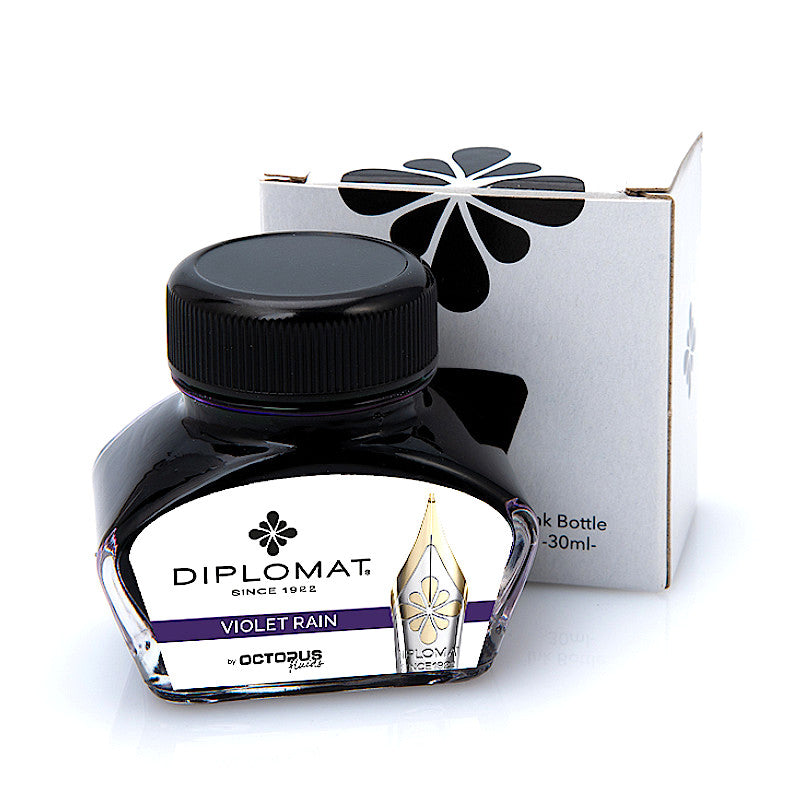 Diplomat Ink Bottle Violet Rain 30ml (NEW)