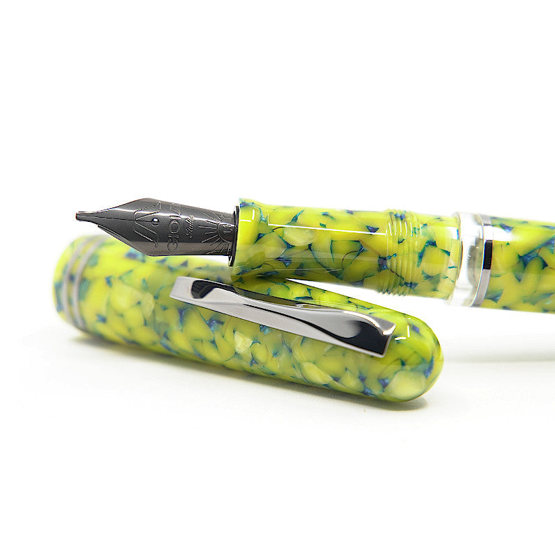 Gioia Metis Giallo Colibri Ruthenium Plated