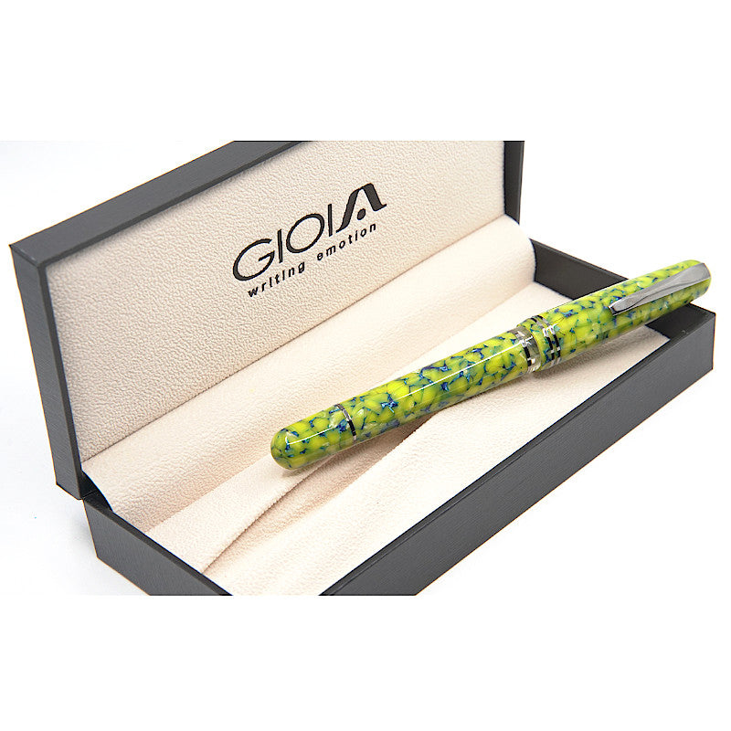 Gioia Metis Giallo Colibri Ruthenium Plated