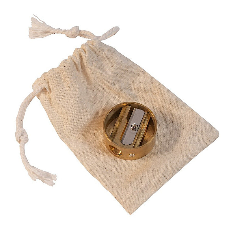 DUX Brass Ring Pencil Sharpener