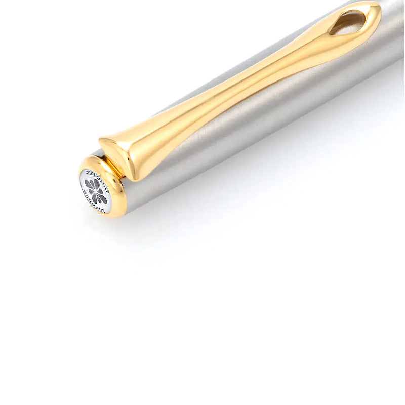DIPLOMAT TRAVELLER Stainless Steel Gold GT