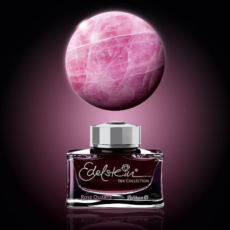 Pelikan Edelstein Ink Bottle. Ink Of The Year 2023, Rose Quartz - Limited Edition
