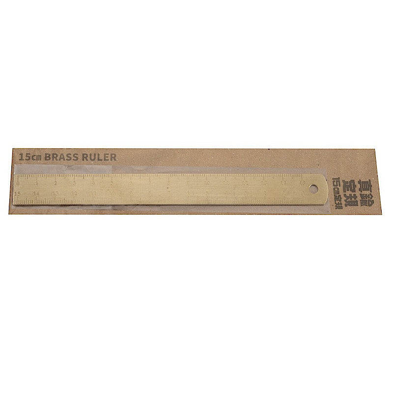 IM Brass 15 cm Ruler