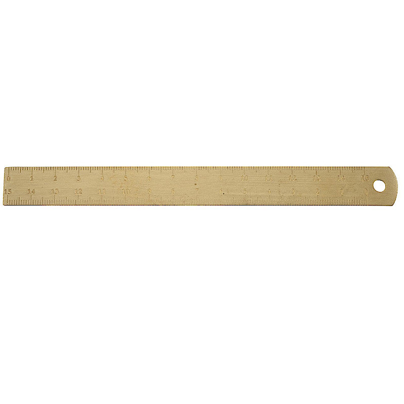 IM Brass 15 cm Ruler
