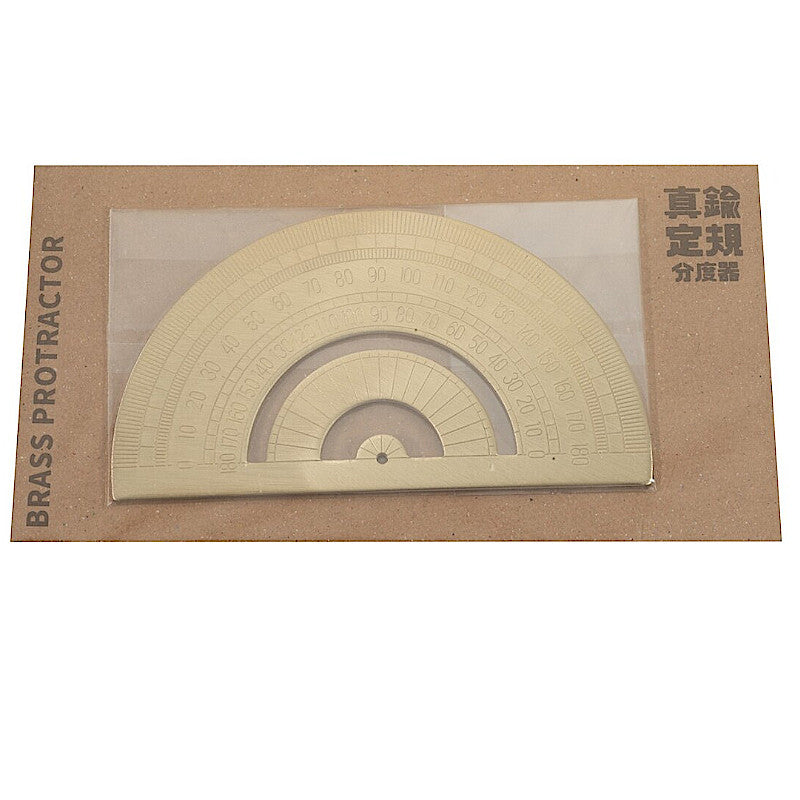 IM Brass Protactor Ruler