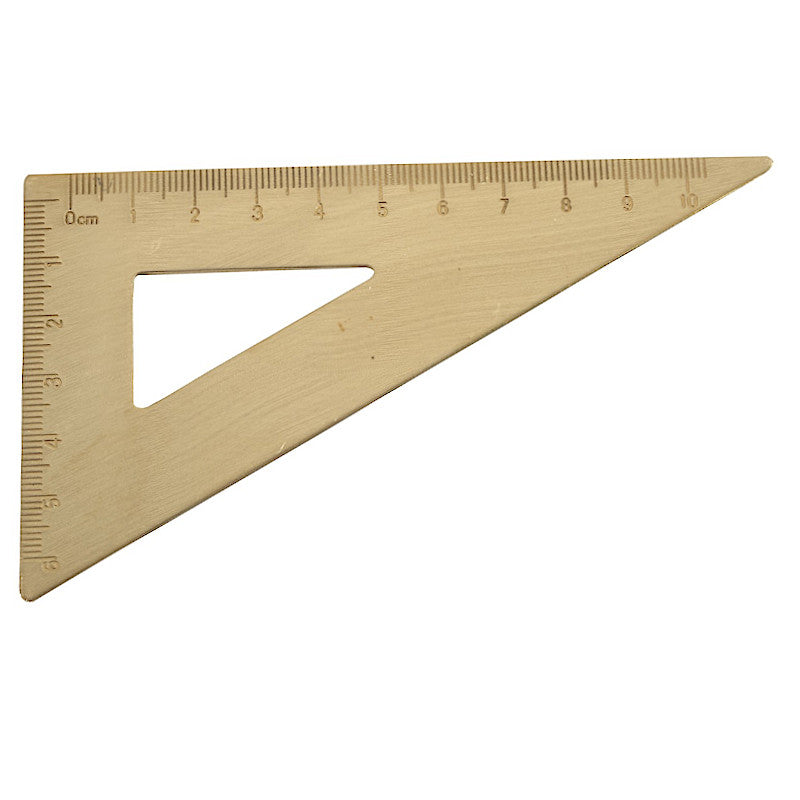 IM Brass Triangle Ruler