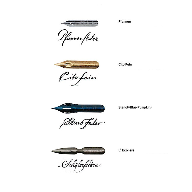 J. Herbin Box of 8 assorted nibs