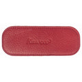 Kaweco double leather short pen pouch, Red