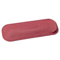 Kaweco Leather SHORT Double Pen Pouch, Red Chili
