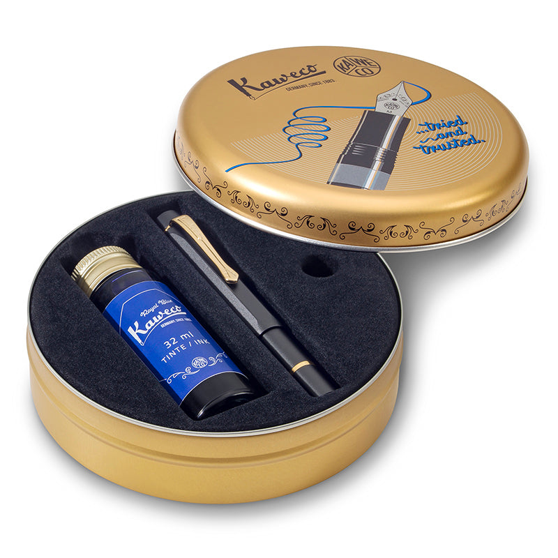 Kaweco AL Sport Piston Black/Gold, Set  NEW 2024!!