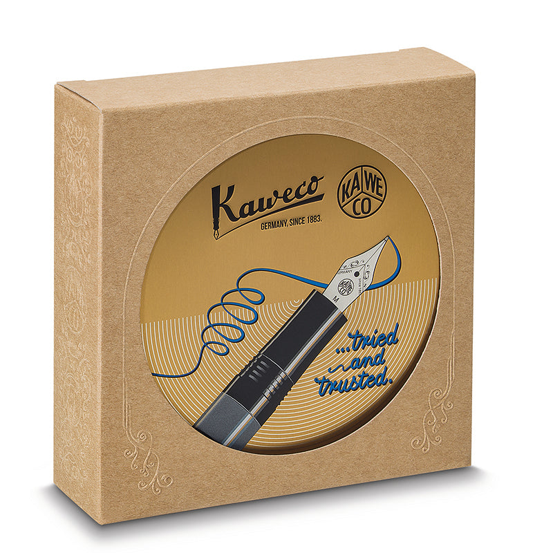 Kaweco AL Sport Piston Negro/Dorado, Juego ¡NUEVO 2024!