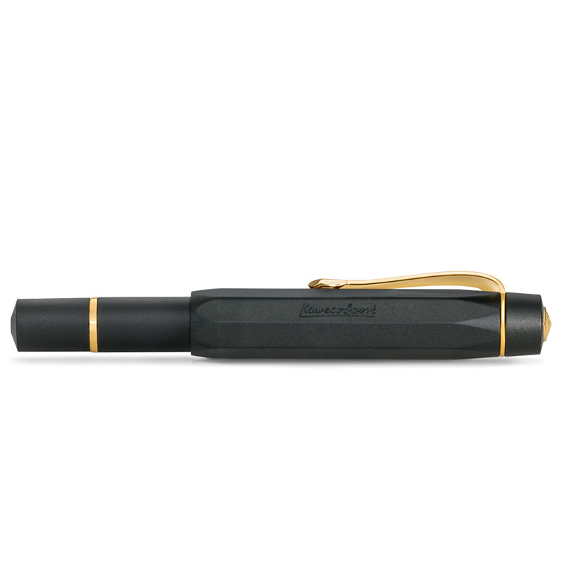 Kaweco AL Sport Piston Negro/Dorado, Juego ¡NUEVO 2024!