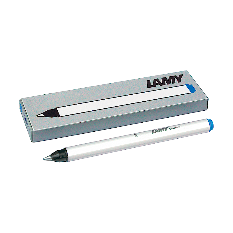 LAMY T11 Tintenrollerpatronen, Blau (löschbar)