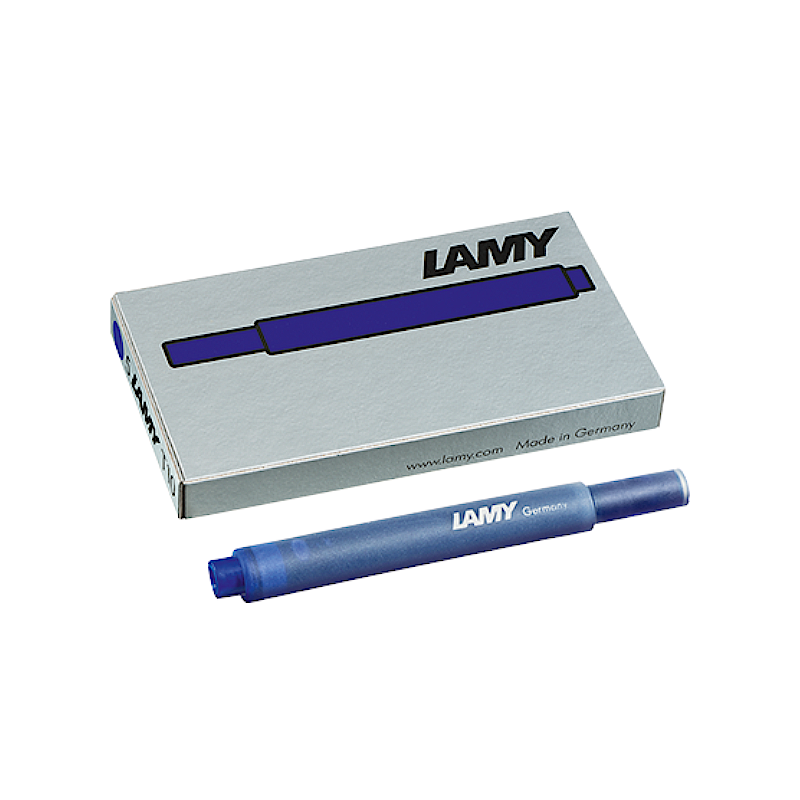 LAMY T10 Tintenpatronen, Blau (löschbar)
