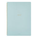 Midori A5 Notebook Ring, Blue