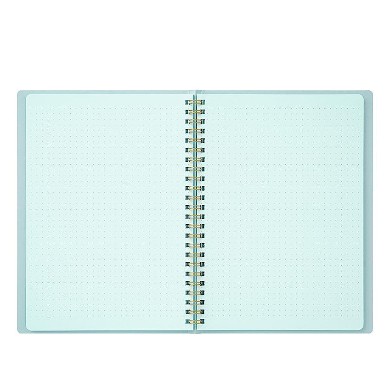 Midori A5 Notebook Ring, Blue