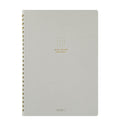 Midori A5 Notebook Ring, Gray