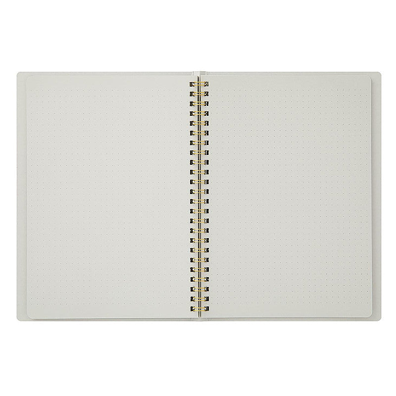 Midori A5 Notebook Ring, Gray