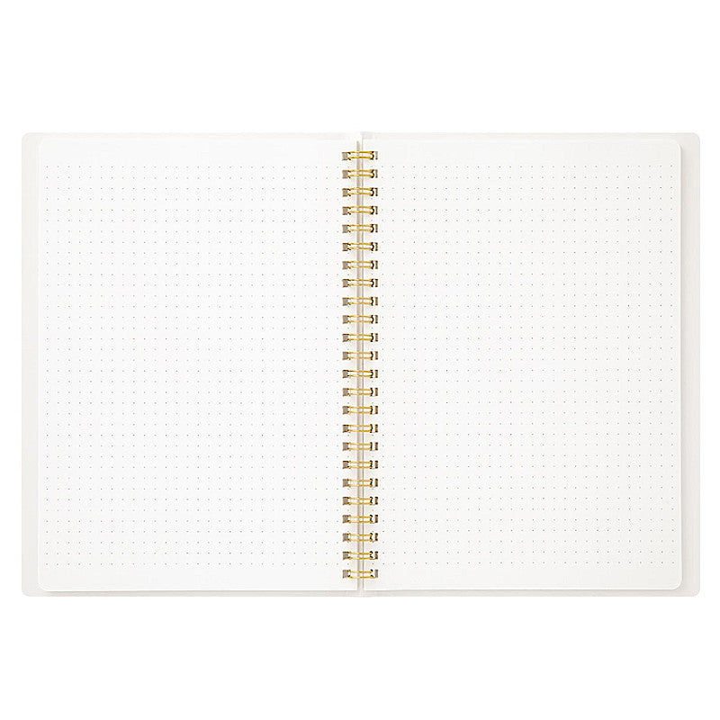 Midori A5 Notebook Ring, White