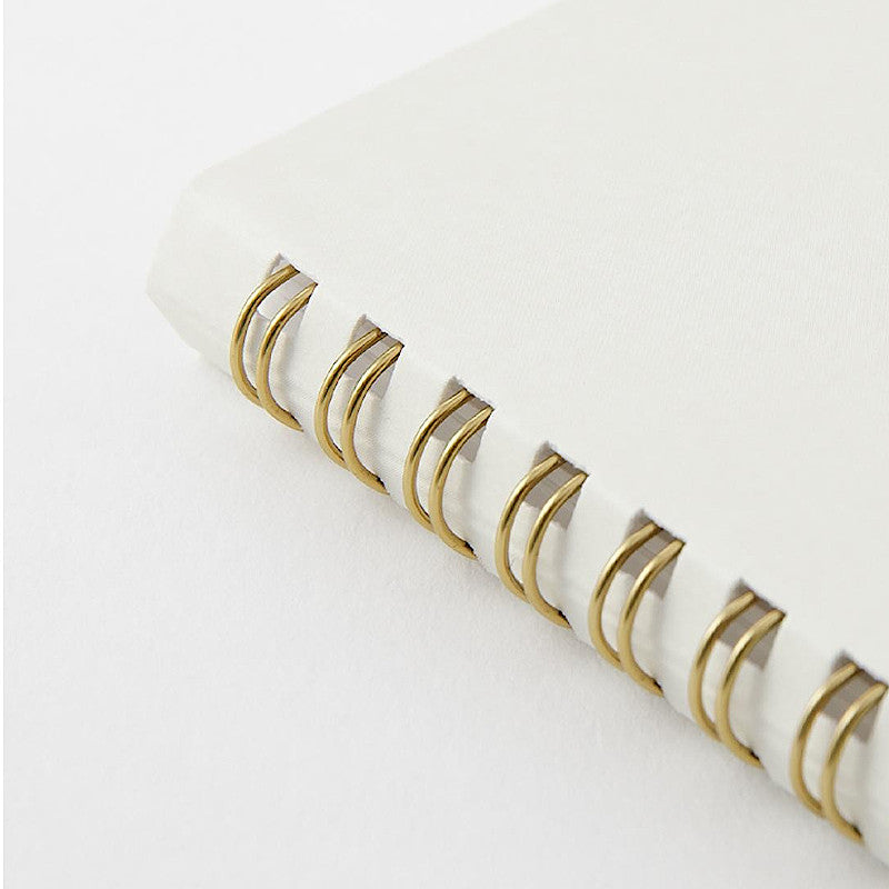 Midori A5 Notebook Ring, White