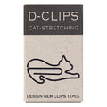 Midori D-Clips Mini Box Stretching Cat, 12 pcs.