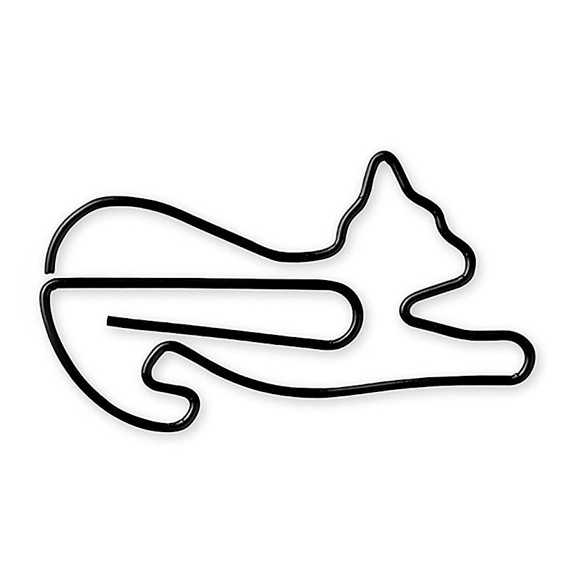 Midori D-Clips Mini Box Stretching Cat, 12 pcs.