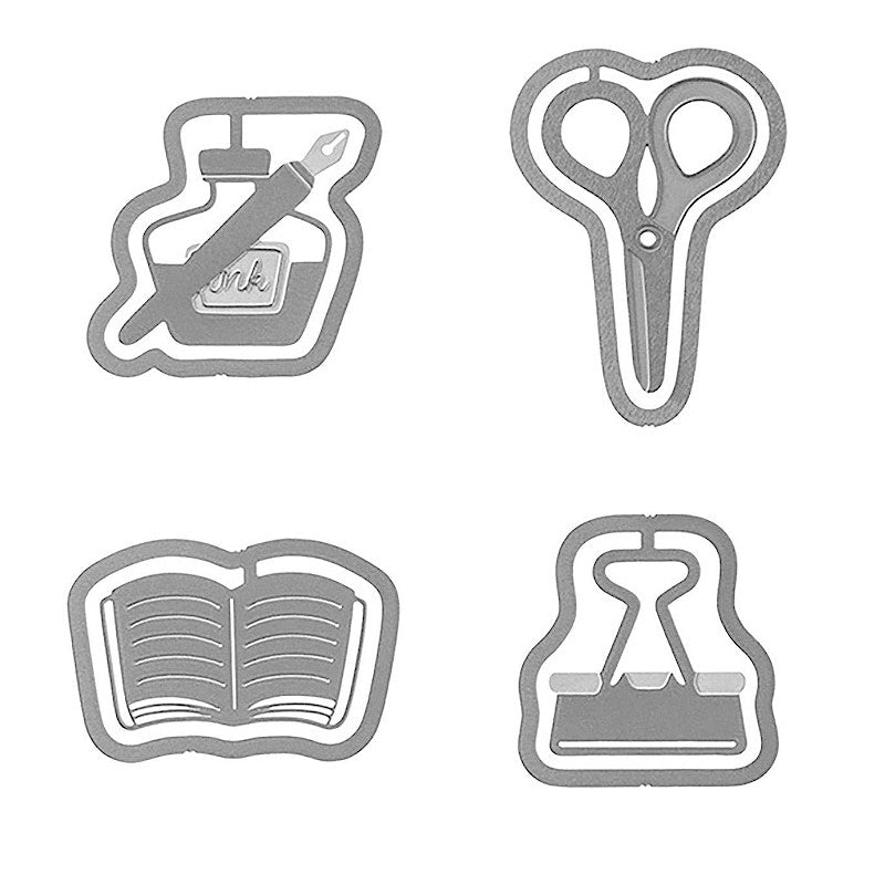 Midori Etching Clips Stationery, 16 pcs.