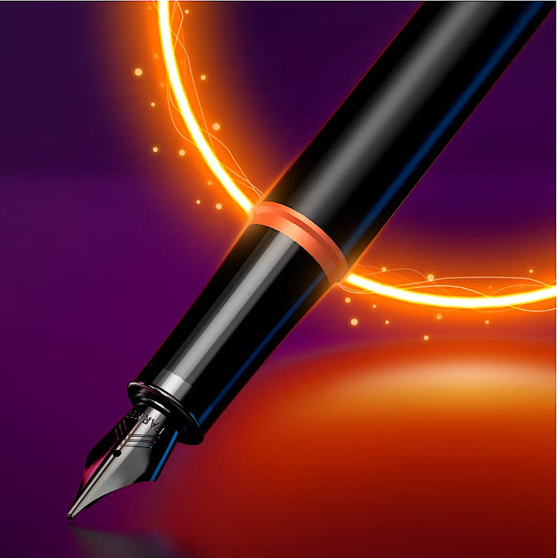Parker IM Vibrant Rings Flame Orange FPnibs Parker IM Vibrant Rings Flame Orange FPnibs