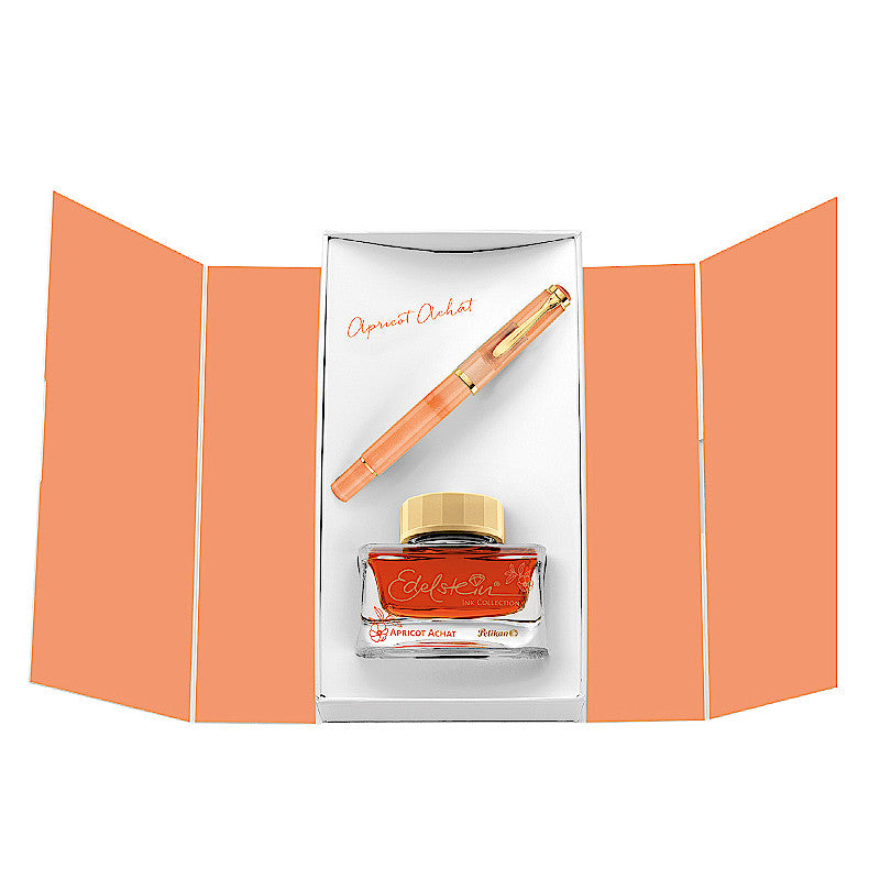 Pelikan Classic M200 Apricot Achat. SET Limited Edition 2025 NEW!!