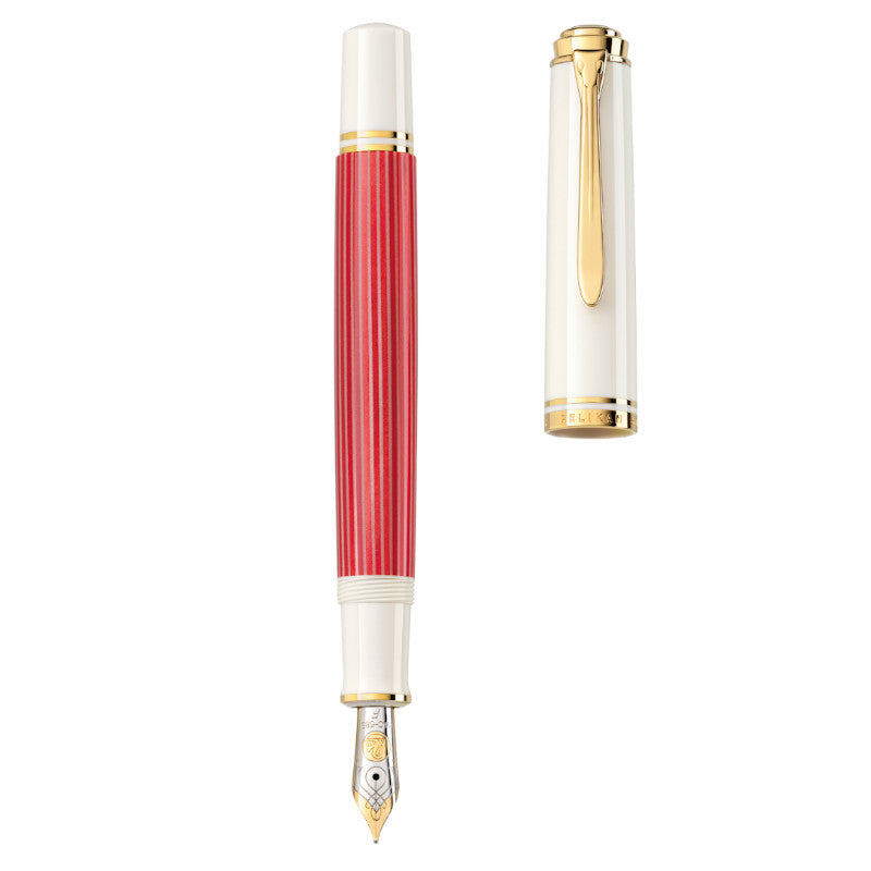 Pelikan Souverän M600 Red-White. Special Edition NEW!!